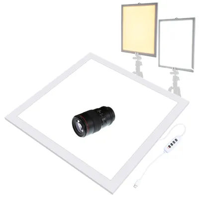 38CM*38CM Wired Shadowless LED Lamp Light Panel Softbox Photography Lighting Photo Studio Backgroud