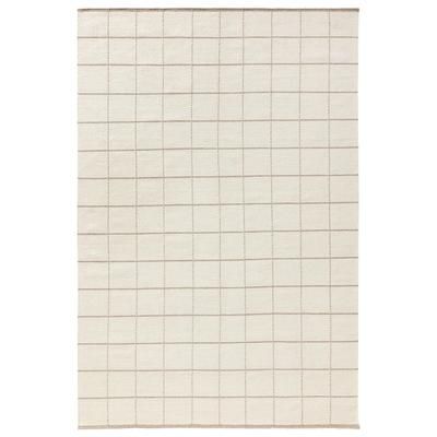 Tappeto di lana crema 160x230