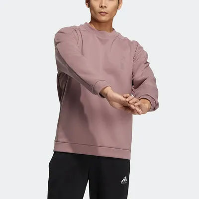 Adidas Official Men's Winter New Round Neck Sport Sweatshirt HN8969