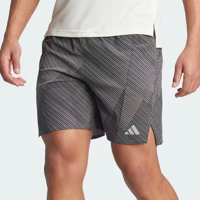 Adidas Official Genuine D4T HR AOP SHO Men's Sports Fitness Shorts IL7135