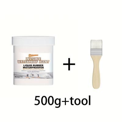TEMU 300g/500g/100g Doeyvose Invisible Waterproof Agent, Transparent Sealer For Home, Rv, Kitchen And Bathroom Tiles, Concrete, Metal - Durable, Flexible, Long-lasting Repair
