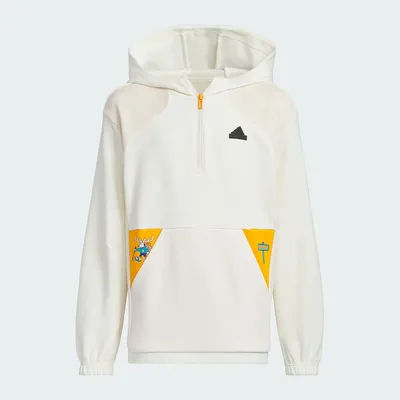 Adidas Originals JK HOODY Kids' Half-Zip Casual Hoodie JC9378