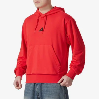 Adidas Originals 2025 Spring Men's Knit Training Hooded Sweatshirt JE3840