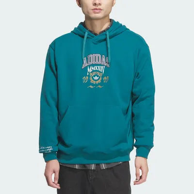 Adidas Official Genuine Three Stripes Fashion Sports Casual Warm Hooded Sweatshirt JW1965
