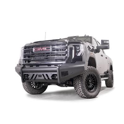 Fab Fours Bumper Steel Black Elite Series, Front, GM24-Q6261-1