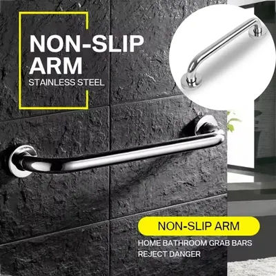 1/2pcs 30/40/50cm Handrail High Quality Stainless Steel Bathroom Tub Toilet Grab Bar Shower Safety Support Handle Towel Rack
