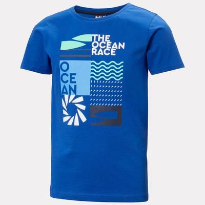 Helly Hansen Junior’s Ocean Race T-shirt Blue 128/8