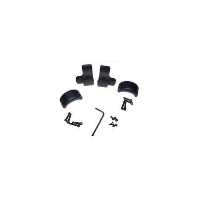 USED DNZ Products Hunt Masters Two Piece Mounts - Savage Flatback 2003 And Older High Ring 30 mm Tube 4 Screws Black Matte 2SF3TH