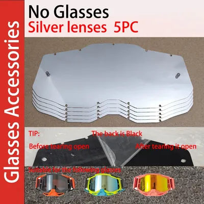 Lenti di ricambio di sicurezza Attrezzatura Lenti stile classico Lenti di ricambio adatte MTB ATV Lenti da motocross Lenti per occhiali da corsa per moto