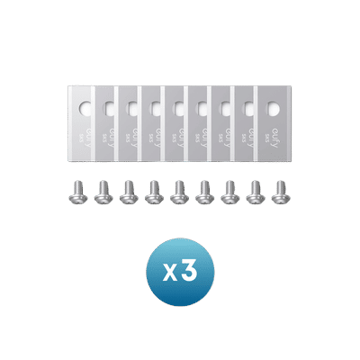 eufy Replacement Blade Set: 3*(9 Lawn Mower Blades and 9 Screws) Compatible E15