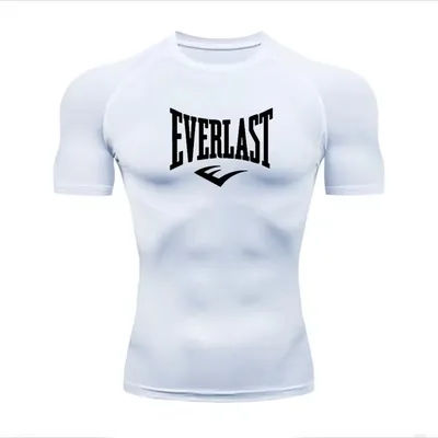 EVERLAST Men's Long Sleeve Compression T-Shirt Sunscreen Second Lyle Skin Running Fitness Anti-Rash