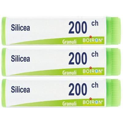BOIRON® Silicea 200ch Monodose Set da 3 3x1 g Globuli