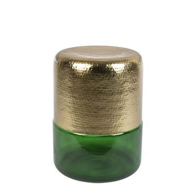 Tavolino in ferro verde