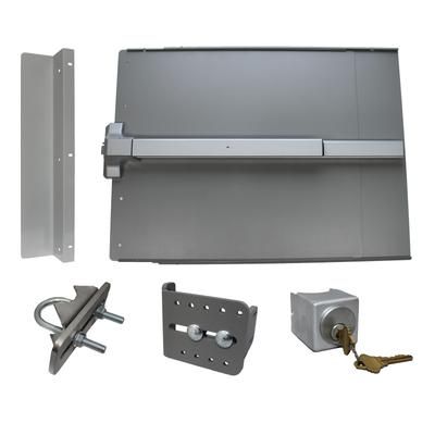 LockeyUSA Edge Panic Shield Kit Safety - PB1142SS - Silver