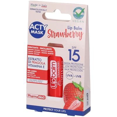 Pharmadoct Burro Cacao Fragola SPF15 1 pz Protezione per le labbra