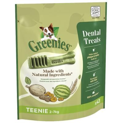340g Teenie Dental Treats Greenies Dog Treats