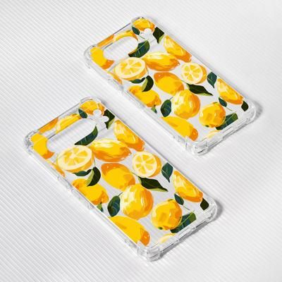 TEMU Transparent Shockproof Phone Case With Lemon Pattern For 9pro Xl 9pro 9 8pro 8a 8 7pro 7a 7 6pro 6a 6