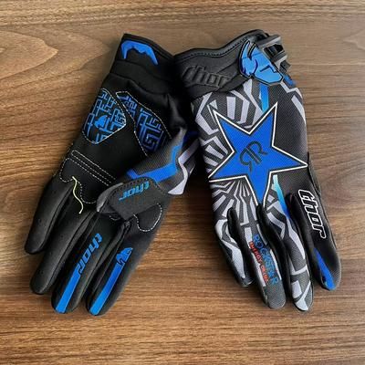 TEMU Motorcycle Gloves, Suitable For Off-road, Downhill Mountain Bike, Bicycle Gloves