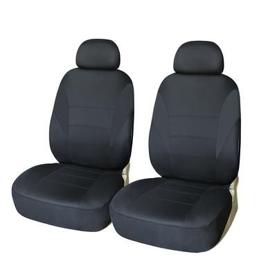 TEMU Polyester Material Car Front 2 Seat Cover, Comfortable And Soft Car Universal Seat Cover, Suitable For Most Car Models
