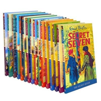 TEMU Enid Blyton Secret 7 16 Books Collection Box Set