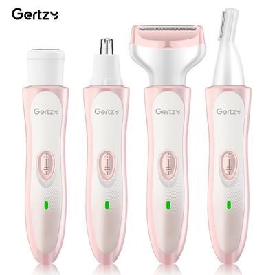 TEMU A Multifunctional Women's Electric Shaver - Suitable For Private Parts, Eyebrows, Nose, Face, Legs, Armpits - Portable Bikini Trimmer - Usb Charging - Gentle And Shaving, Father's Day Gift