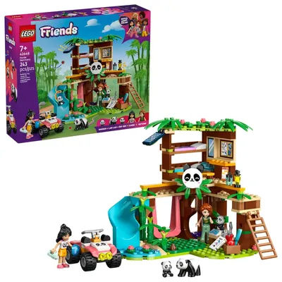 LEGO® Friends Panda Sanctuary Animal Care 42648 Set for Girls, Boys and Animal-lovers Aged 7 and Up 243 Pieces