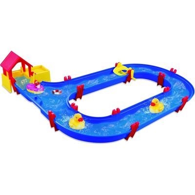 TEMU Play Set- Fishing & Water Game | 46 & 35pcs Indoor/outdoor Early Education Activities | Accessories Fun, Backyard, Lawn, Pool Waterway Toy (water Game)