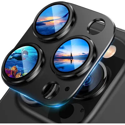 Camera Lens Protector Metal Ring Tempered Glass Cover For iPhone 14 Plus 13 Pro Max 12 11 iPhone14 14Pro Protection Accessories