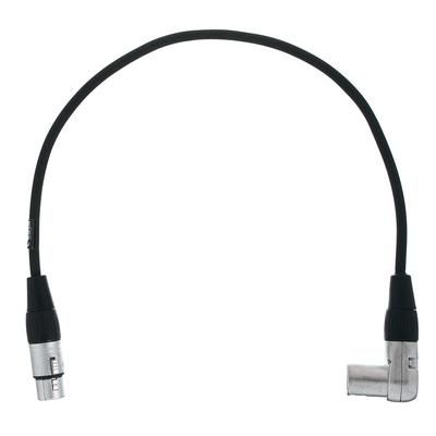 the sssnake SK233-0,5 angled XLR Patch MF
