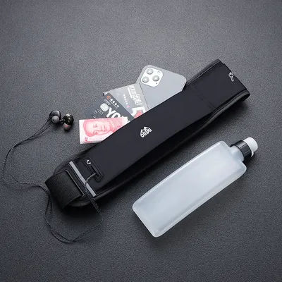 Running Belt Waist Bag with Water Bottle Women Sports Fanny Pack Men Phone Pouch Jogging Gym Bags Hydration Run Accessories