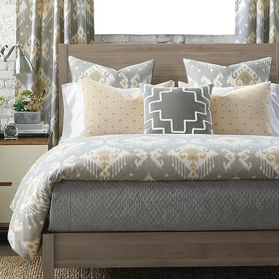 Downey Bedding Collection - Pillow Shams, Diamond King Sham - Frontgate