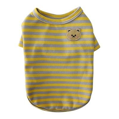 Cane Gatto Camicia / T-Shirt Moda Carino Traspirante Morbido Lavabile Confortevole All'aperto Casual Quotidiano Abbigliamento per Cani for Bichon Frisé Volpino di Pomerania Cucciolo Papillon Piccolo