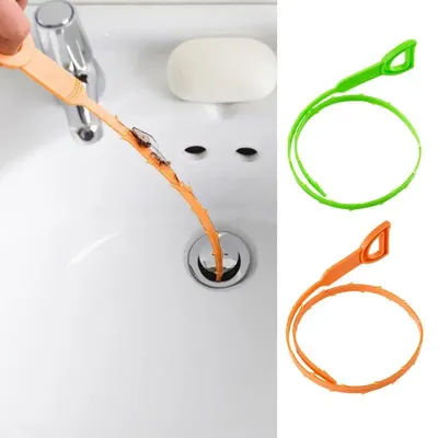 Hair Drain Clog Remover Auger Drain Snake 21 Inch Bathroom Unclogger Opener For Kitchen Catcher Sewer Cleaning Supplies