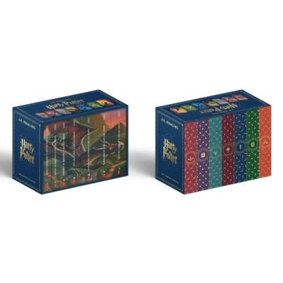 Harry Potter Paperback Boxset (Deluxe Stenciled Edges)