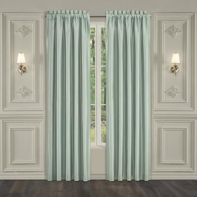 Spring Garden 84 Inch Window Panel Pair by Royal Court in Spa (Size ONE SIZE)