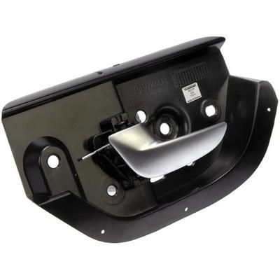 Dorman Interior Door Handle Plastic Chrome Lever with Black Bezel Help Series, Rear, Driver Side, Lifetime limited warranty 80379