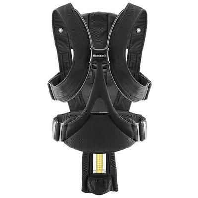 BabyBjrn Miracle Baby Carrier Mesh - Black Mesh