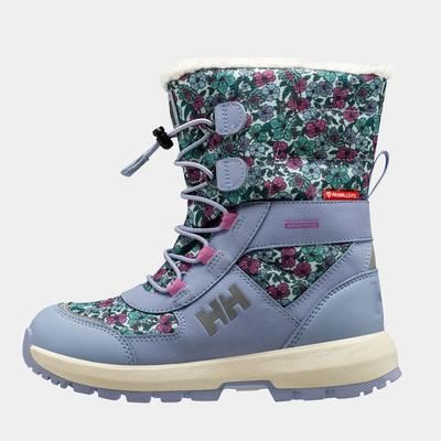 Helly Hansen Kid's JK Silverton Waterproof Boots Purple US 11/EU 28