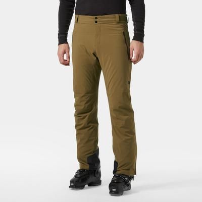 Helly Hansen Men's Alpha Lifaloft Lightweight Mountain Ski Trousers Brown 2XL