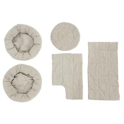 Ricambi per tiragraffi Natural Paradise Set di cuscini Magnolia XL Plus: grigio, vimini