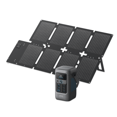 Anker SOLIX C200 DC Solar Generator + 60W Solar Panel