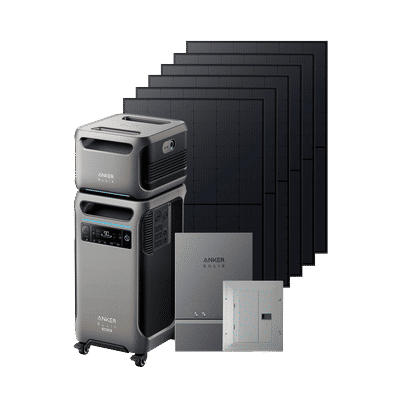 Anker SOLIX F3800 Plus + Expansion Battery + Smart Home Power Kit + 6× 440W Rigid Solar Panel