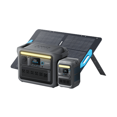Anker SOLIX C300 + C1000 + 100W Solar Panel