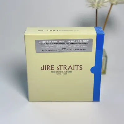 New Heavy Metal Rock Band Music CD Collection Gift Box Strait British Rock Band (1978-1991) 6CD