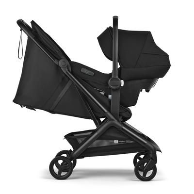 Bugaboo Butterfly 2 + Turtle Air Shield Travel System Bundle - Black / Heritage Black / Heritage Bla