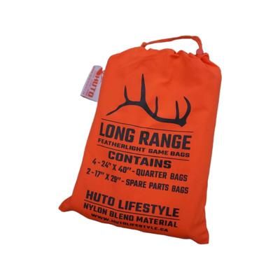 Huto Lifestyle Long Range Game Bag Set 6 Bags Orange GM-BG-LNGRANGE