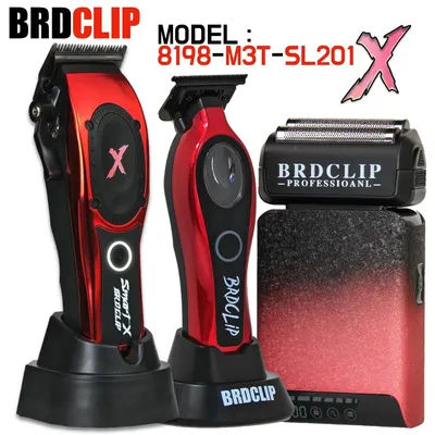 Professional electric hair clipper Brushless motor 7200RPM Hair trimmer 7200RPM Electric shaver 7500RPM Barber shop machine set