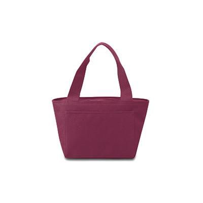 Liberty Bags 8808 Simple and Cool Recycled Cooler Bag in Maroon | Polyester LB8808