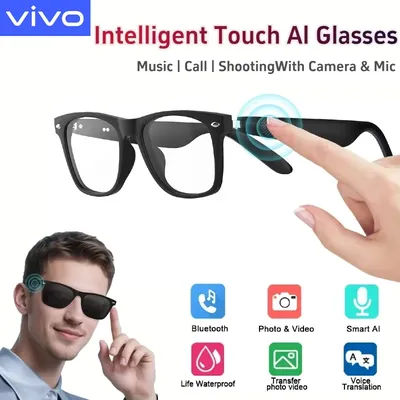 VIVO AI lunettes intelligentes mode étanche multifonctionnel Bluetooth appel jouant de la musique lunettes de soleil intelligentes pour hommes et femmes