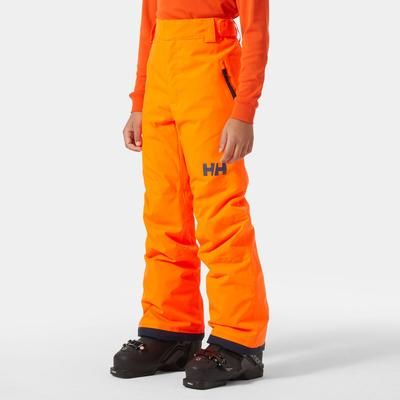 Helly Hansen Junior Legendary Waterproof Ski Trousers Orange 12